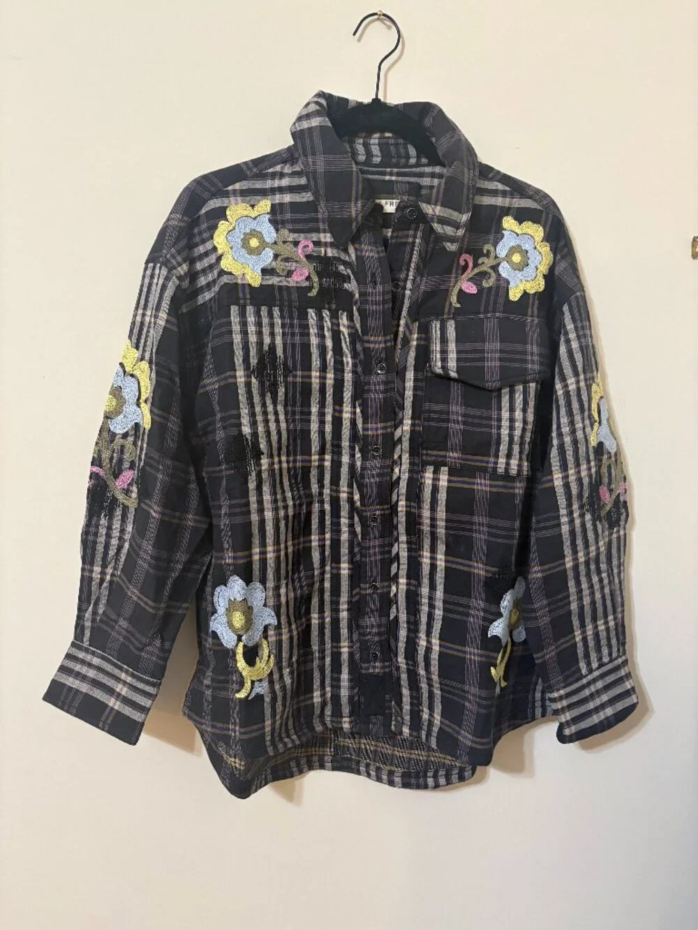 We The Free Heavy Button up shirt. Size S/P NWT - Picture 1 of 7